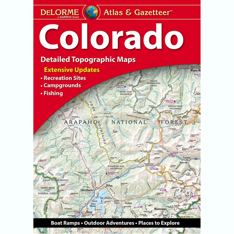 Delorme Colorado Atlas