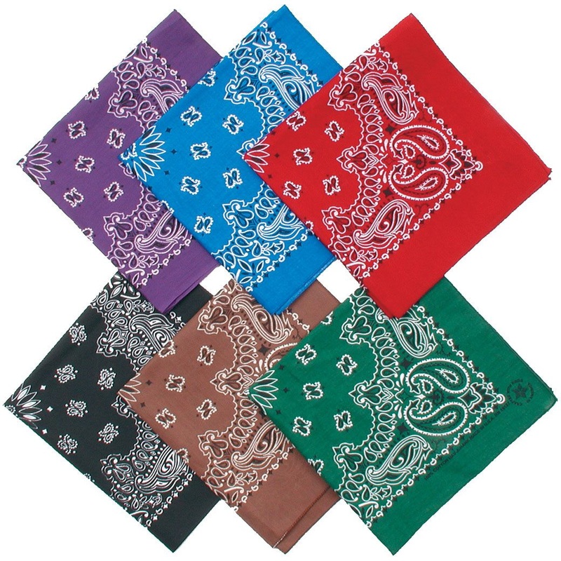 Fashion Bandana (Dark Colors)