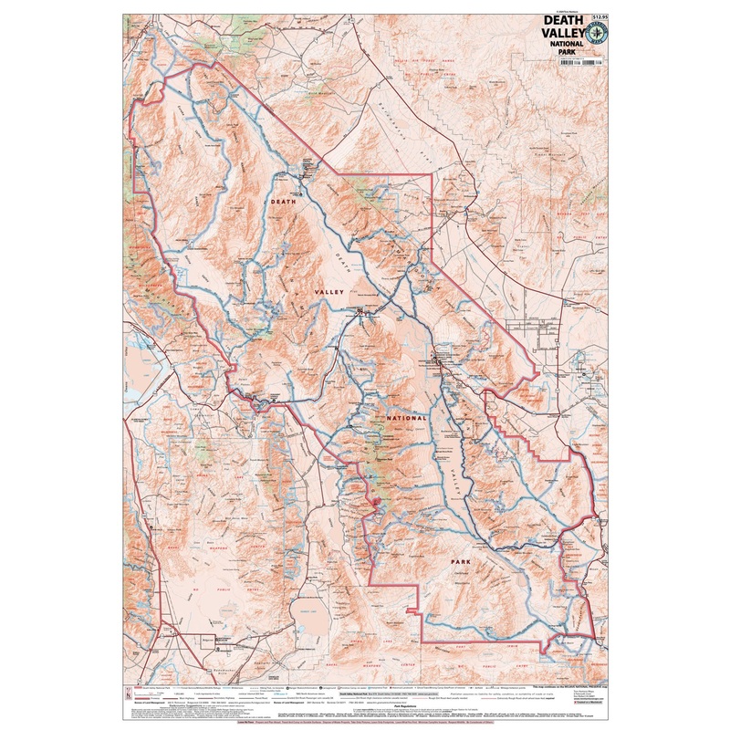 Tom Harrison Death Valley Map