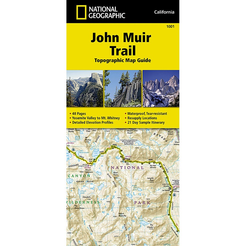 National Geographic Maps: John Muir Trail