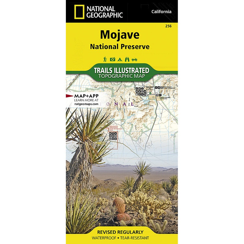 National Geographic Maps: Mojave National Preserve Map