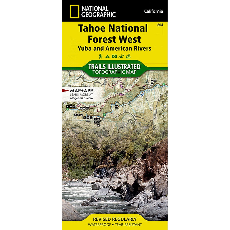 National Geographic Maps: Tahoe National Forest West [Yuba and American Rivers]