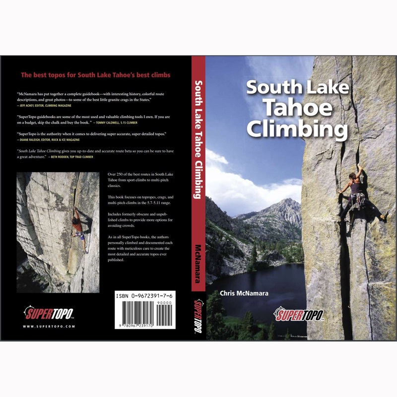 SuperTopo South lake Tahoe Climbing Guidebook