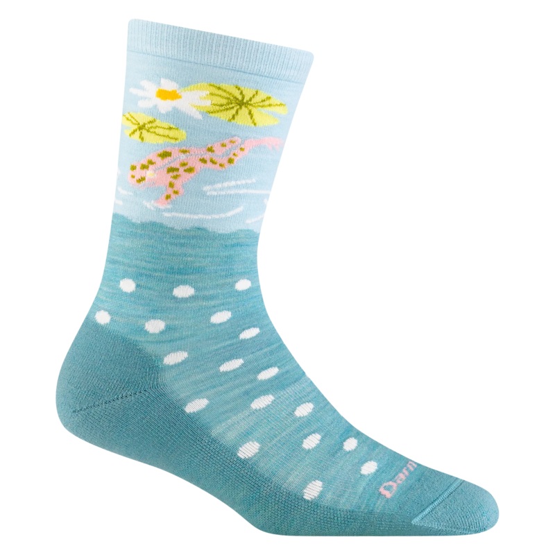 Darn Tough Women's Wild Life Crew Lightweight Lifestyle Sock