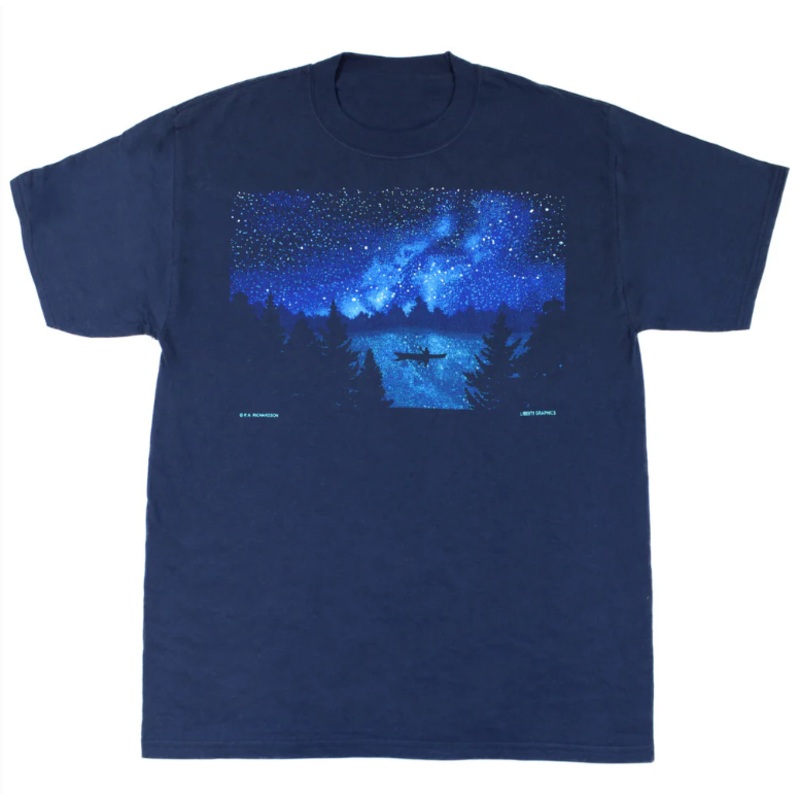 Night Kayaker Tee Shirt