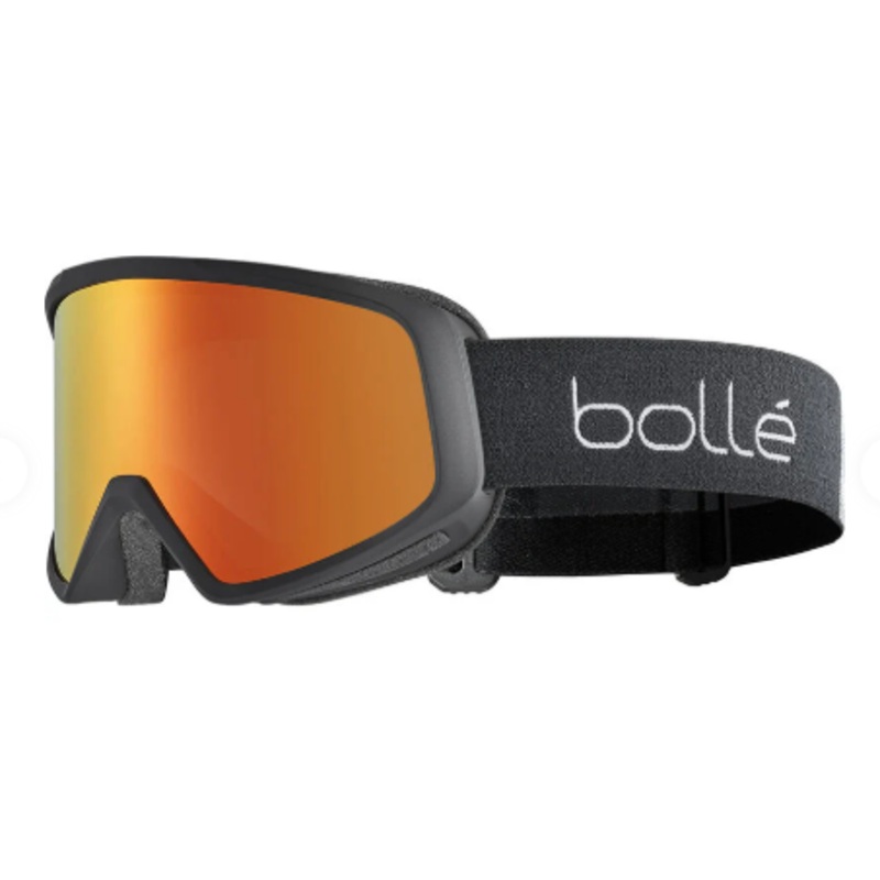 Bolle Bedrock Plus Ski Goggles - Black Matte Category 2 Lenses