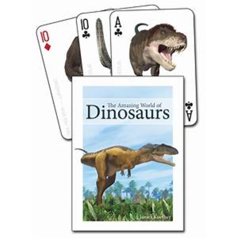 Dinosaurs Playing Cards