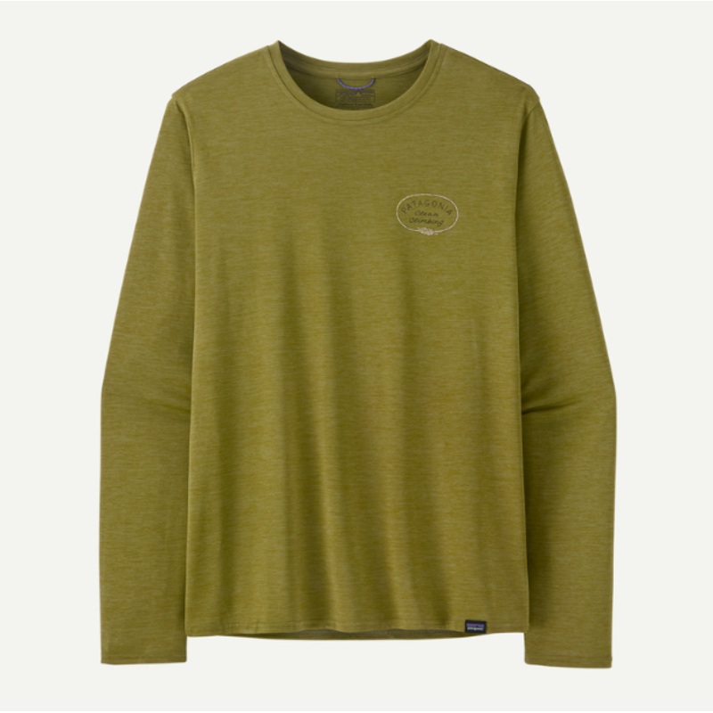 Patagonia Capilene Cool Daily Graphic Long Sleeve Lands Shirt Men's