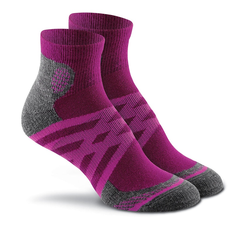 Prima Criscross Lt Wt Quarter Maroon