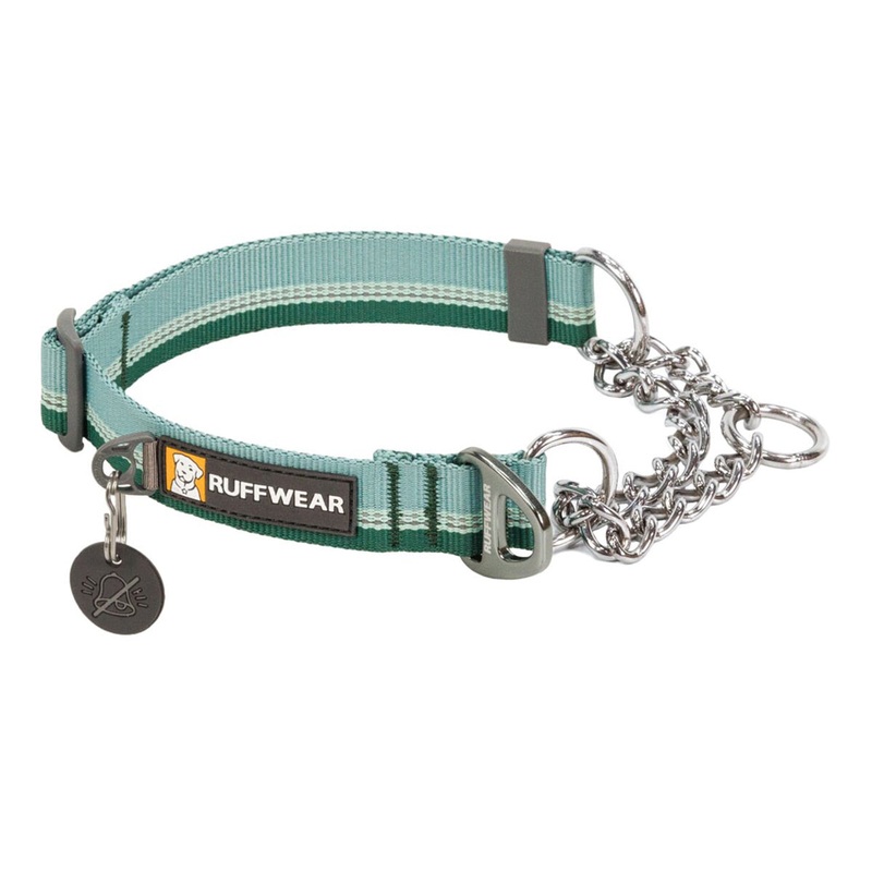 Chain Reaction Collar River Rock Green