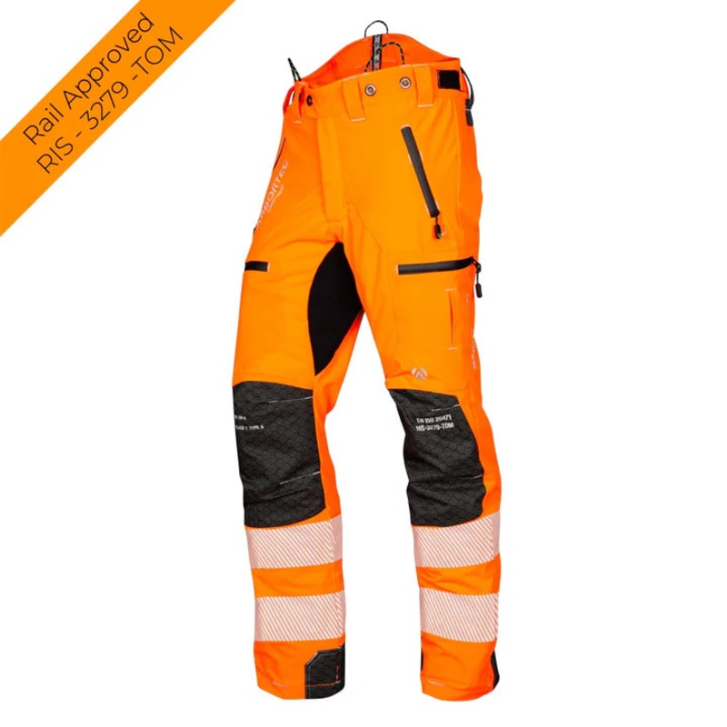 Breatheflex Pro Chainsaw Trousers Design Type C Hi Viz Orange