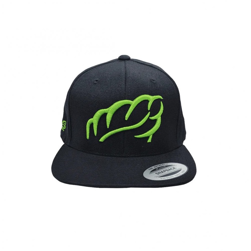 Baseball Cap Classic Shape Heritage Black/Lime