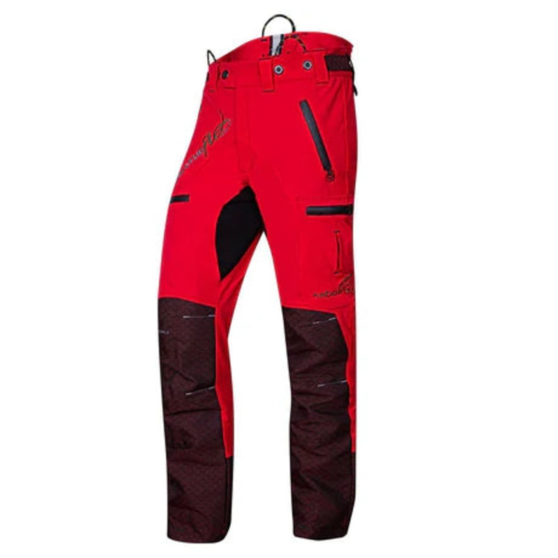 Breatheflex Pro Freestyle Chainsaw Trousers Red Type C