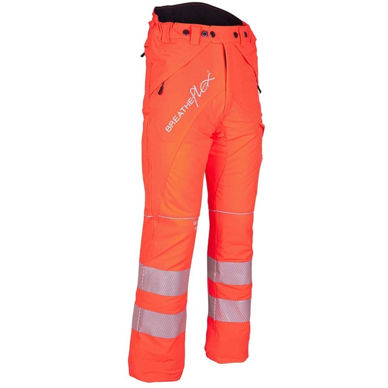 Breatheflex Chainsaw Trousers Hi-Viz Type C Class 2