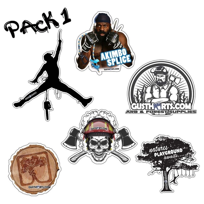 Tree Surgeon Sticker Pack 1
