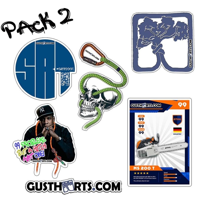 Tree Surgeon Sticker Pack 2