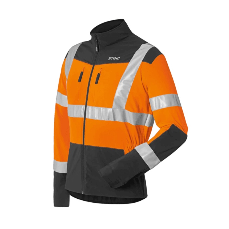 Vent High Visibility Orange Work Jacket