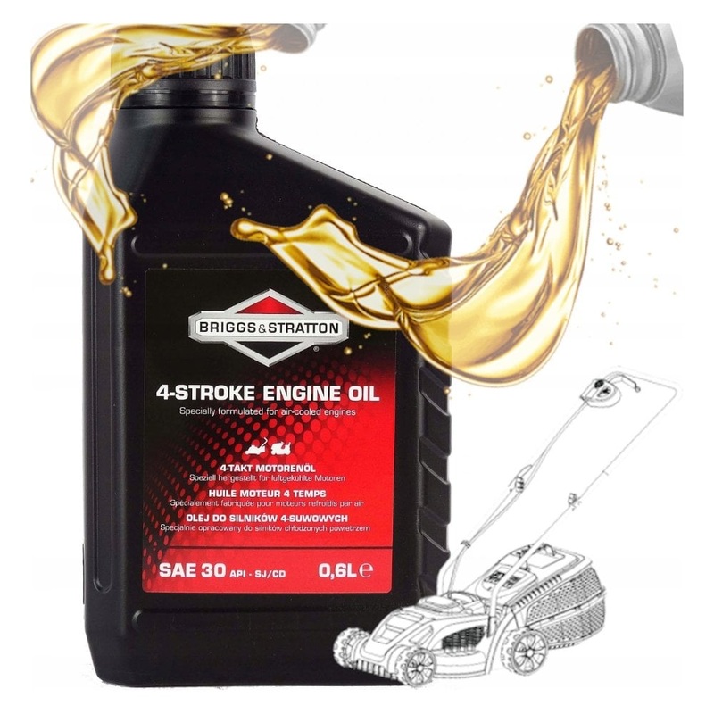 4-stroke Lawnmower Engine Oil SAE30 600ml