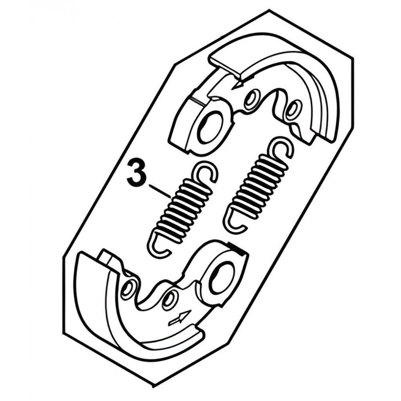 Clutch for Stihl FS 240