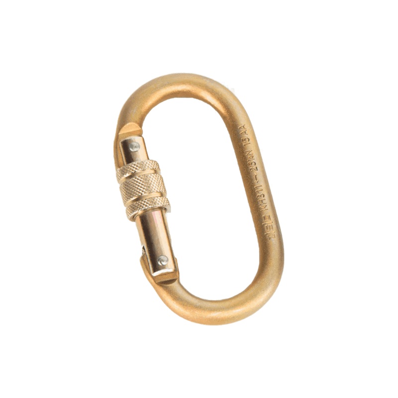 Steel Locking Carabiner MBS 25 kN