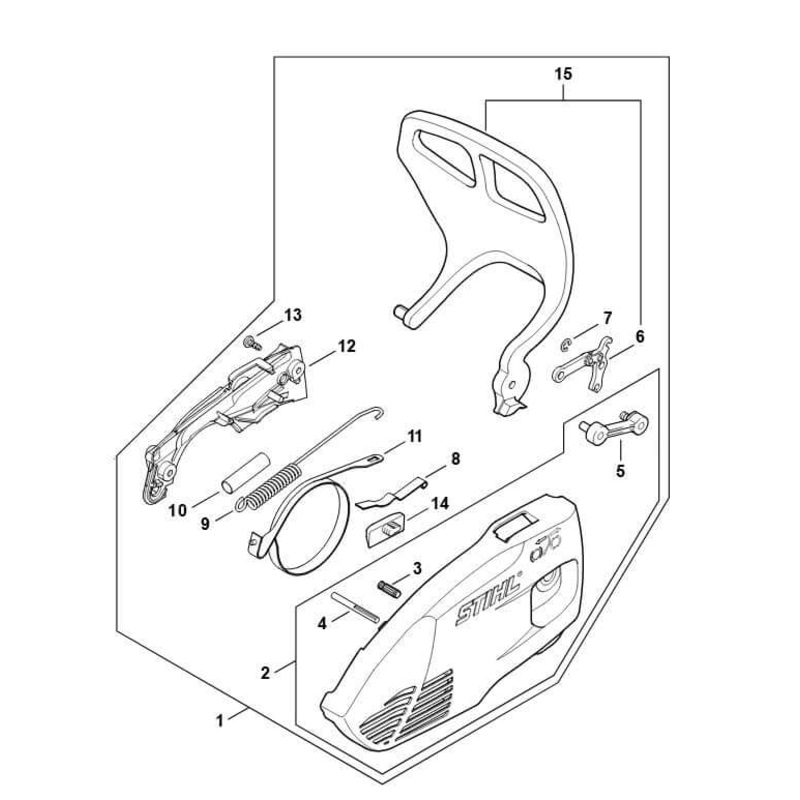 Chain Sprocket Cover for Stihl MS150 T Chainsaw
