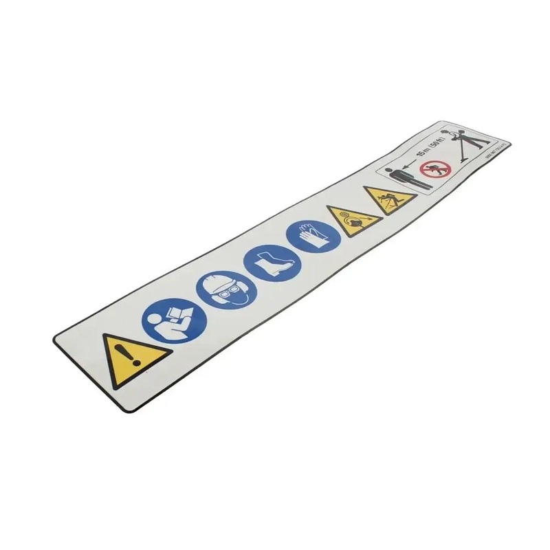 Warning Pictogram FS for Stihl FS75, FS80 Brushcutters