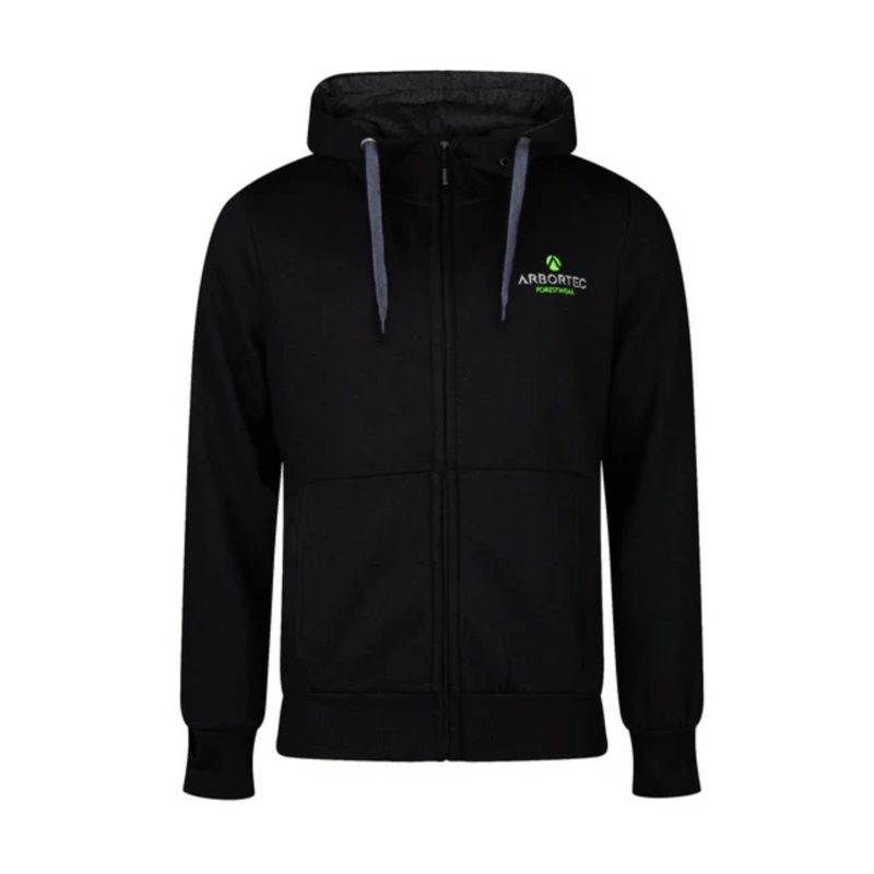 Black Zip Hoodie