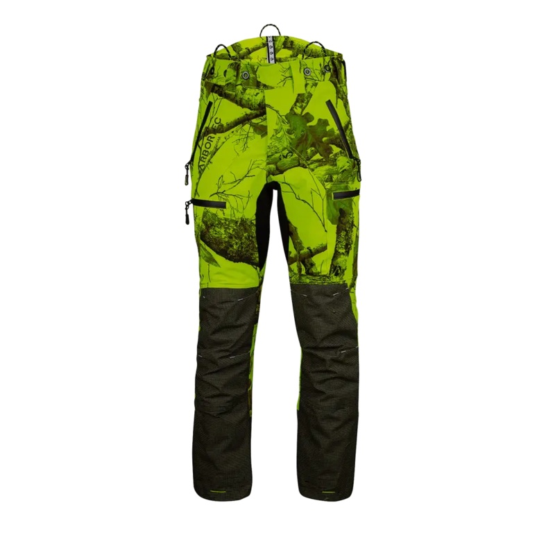 Breatheflex Pro Realtree Chainsaw Trousers Lime Type C