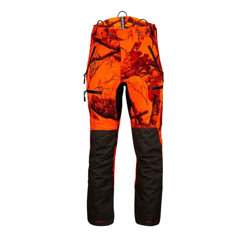 Breatheflex Pro Realtree Chainsaw Trousers Orange Type C