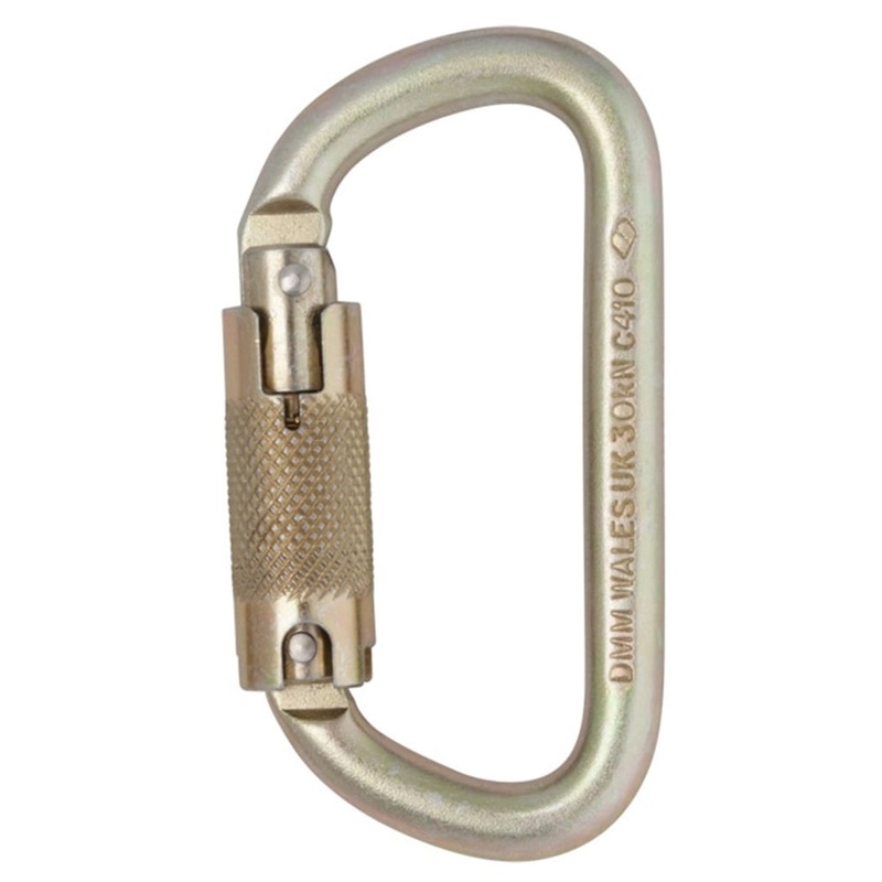 Steel Equal D Carabiner