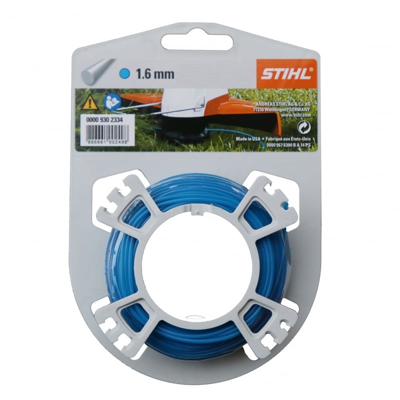 Round Strimmer Line 1.6mm 19m