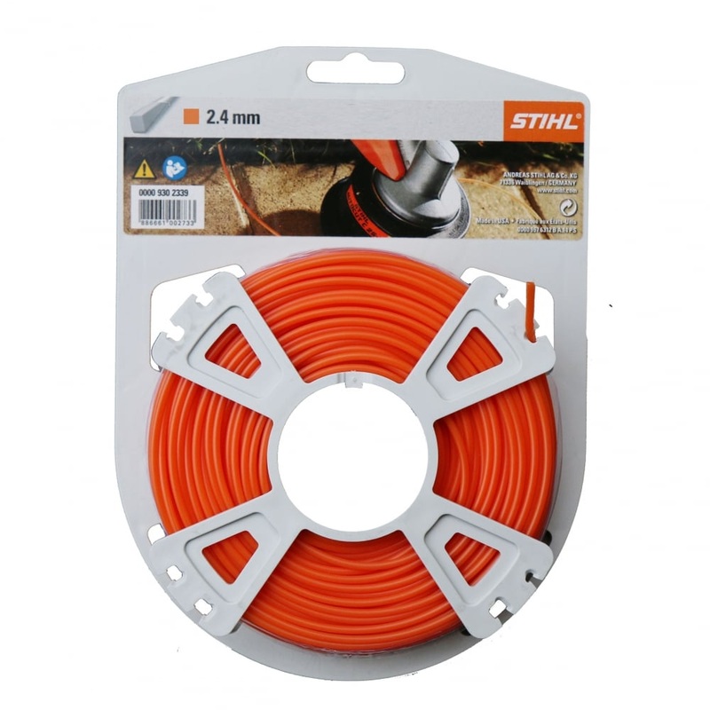 Square Strimmer Line 2.4mm