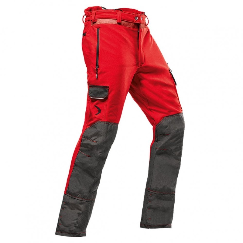 Arborist Chainsaw Trousers Red Type A