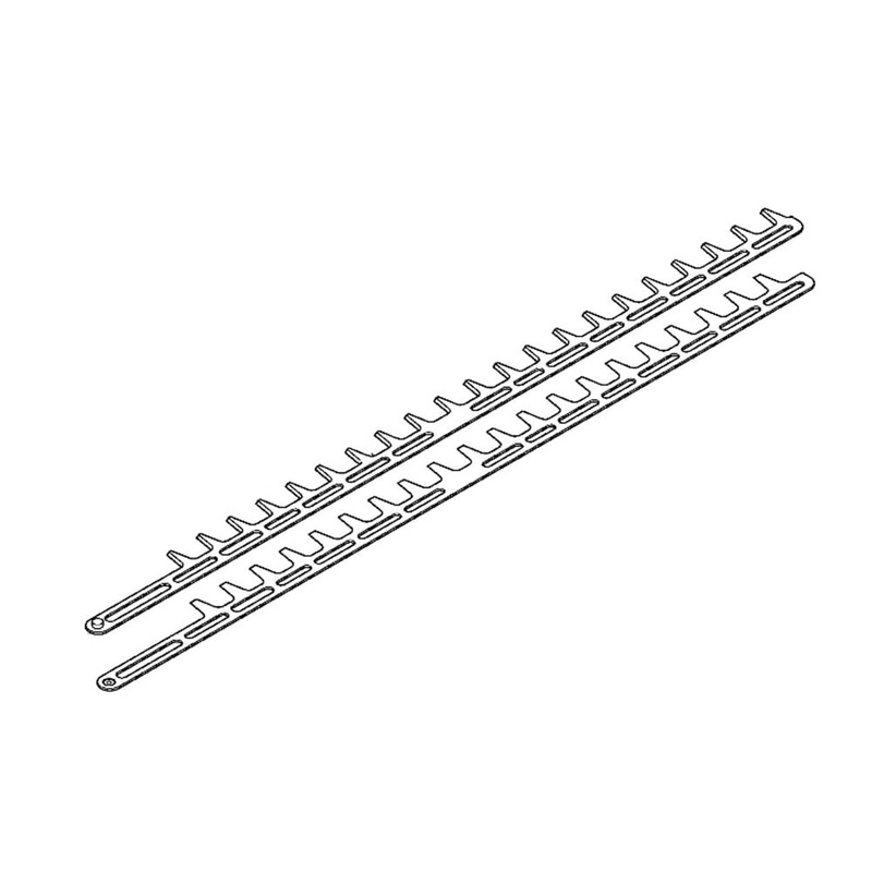 Blade (Set of 2) 750 mm / 30'' R for Stihl HS81R, HS81RC
