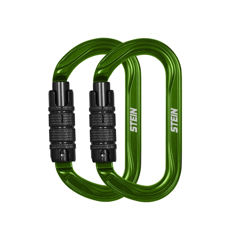 Secura Oval Twin Pack Carabiners