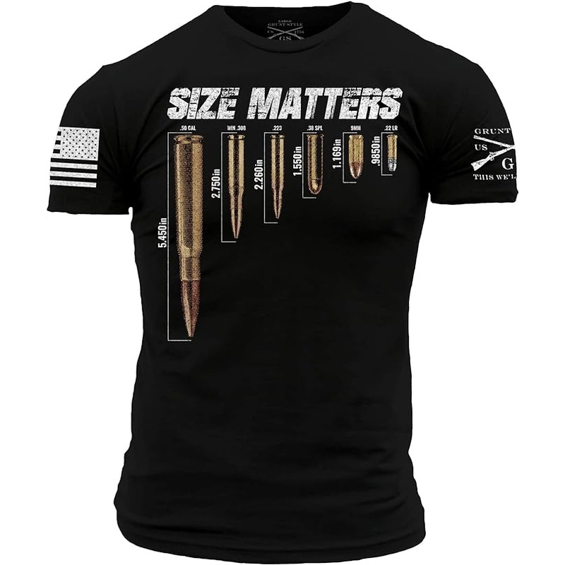 Grunt Style Size Matters T-Shirt Men's