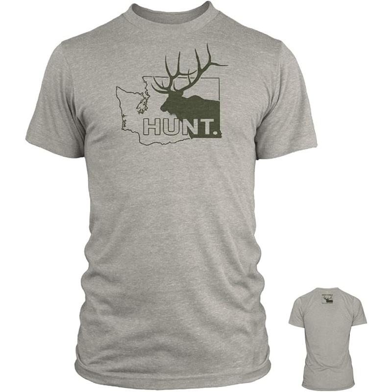 Rep Your Water Shirt Hunt Wash Elk