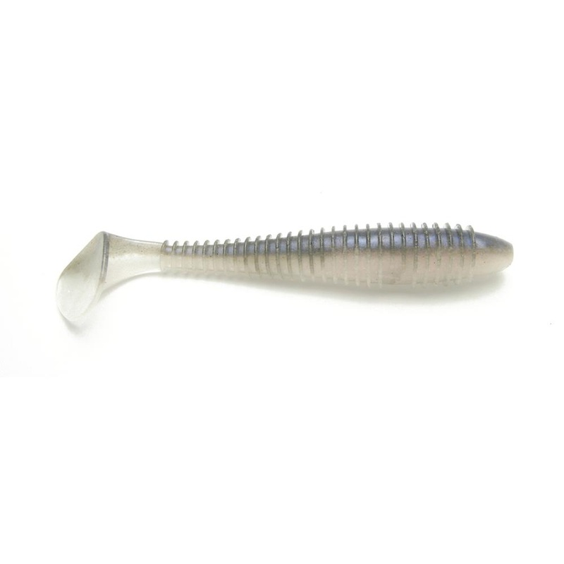 Keitech FS43 FAT Swing Impact 4.3" Swimbait 420 Pro Blue Red Pearl