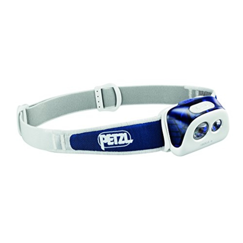 Petzl Tikka Plus Headlamp 160 Lumens with Simple Push-Button System for Quick Lighting Mode Selection, White