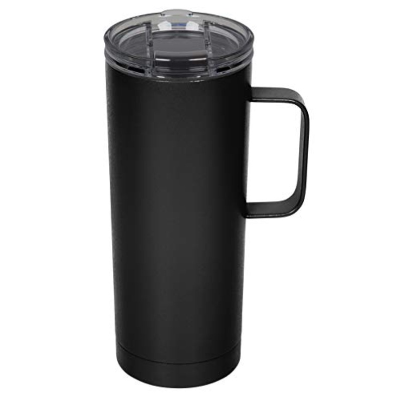 FIFTY/FIFTY 20oz Stainless Steel with PP Lid Tall Mug Black
