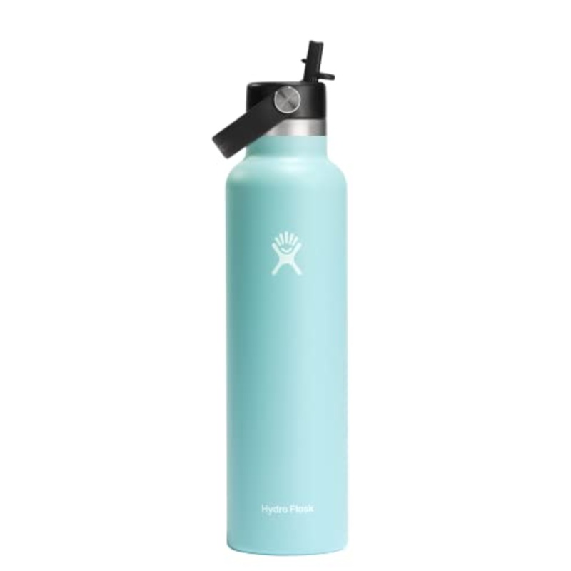 HDF-S24FS441 24 Oz Standard Mouth Insulated Water Bottle with Flex Straw, Dew