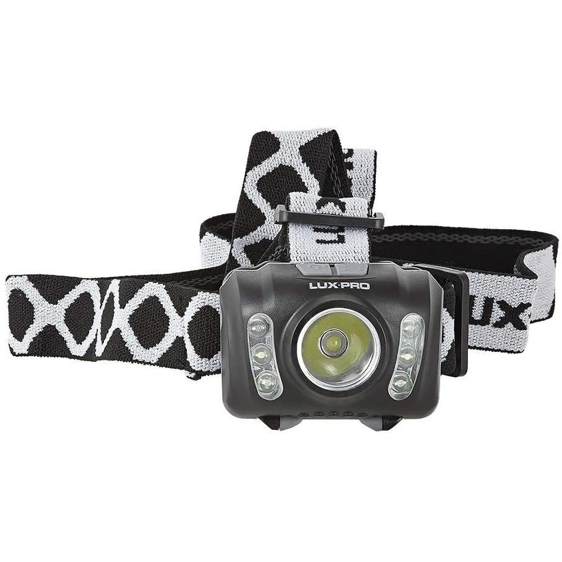 LuxPro LP345V2 Extended Run Time Multi-Color 300 Lumen AAA Headlamp - Flashlights