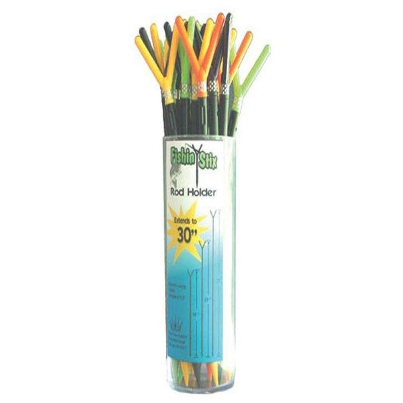 Fishin Stix FS1 Extendable Rod Holder, Original 30-Inch, Counter, 24-Piece