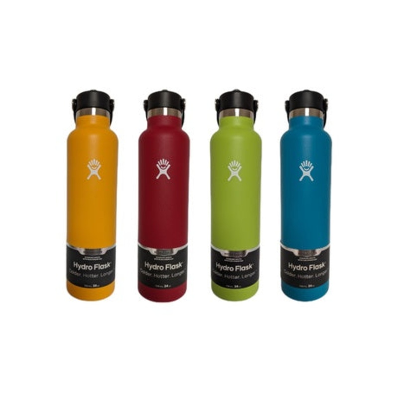 Hydro Flask 24 Oz Standard Mouth Bottle with Flex Straw Cap