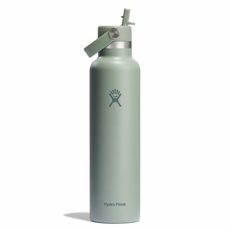 Hydro Flask 24 oz Standard Mouth Water Bottle with Flex Cap or Flex Straw