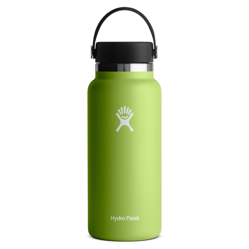 Hydro Flask | Wide Mouth Insulated Bottle, Green, Size E6-000