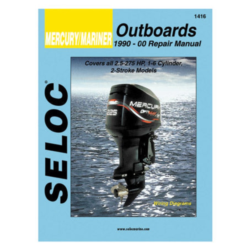 Marine Outboard Repair Manual for Mercury/Mariner '90 - '00