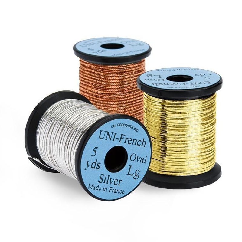 UNI French Oval Tinsel - S Gold