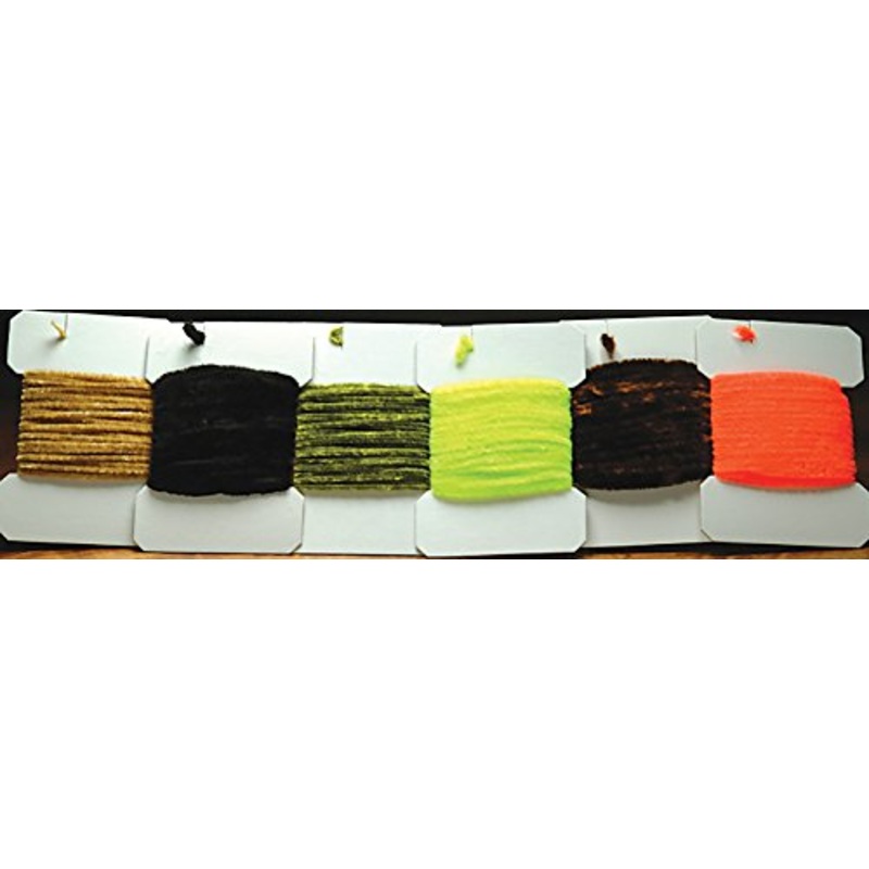 Hareline Carded Chenille Large Yellow