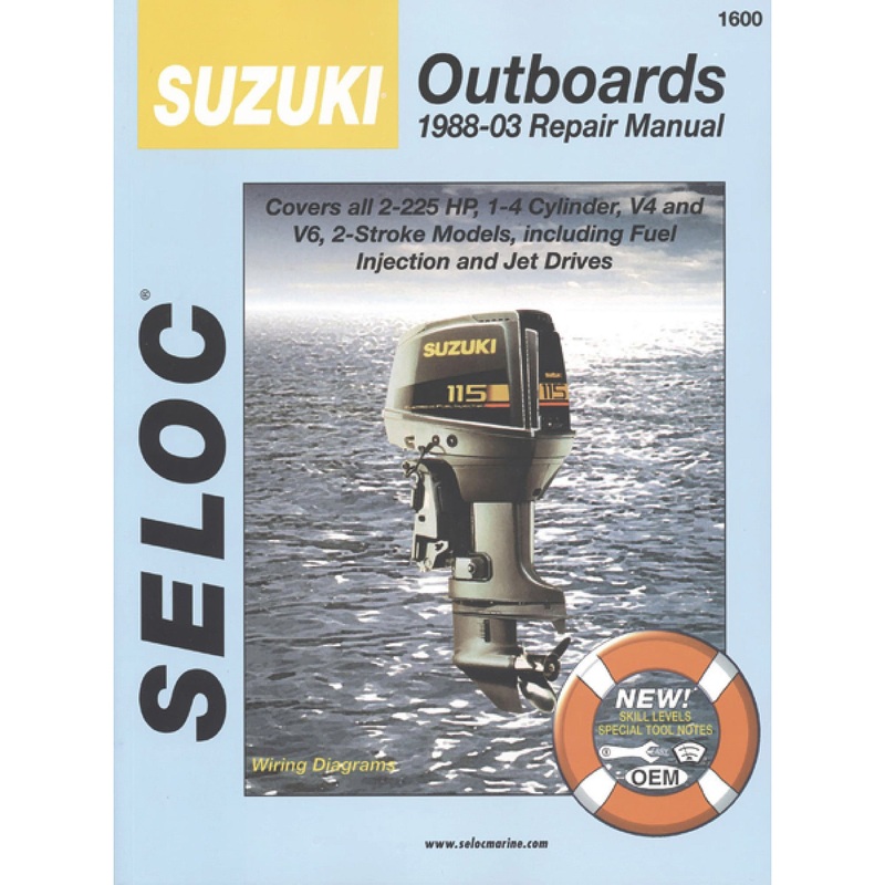 Marine Manual for Suzuki Outboards, Year: 1988 to 2003